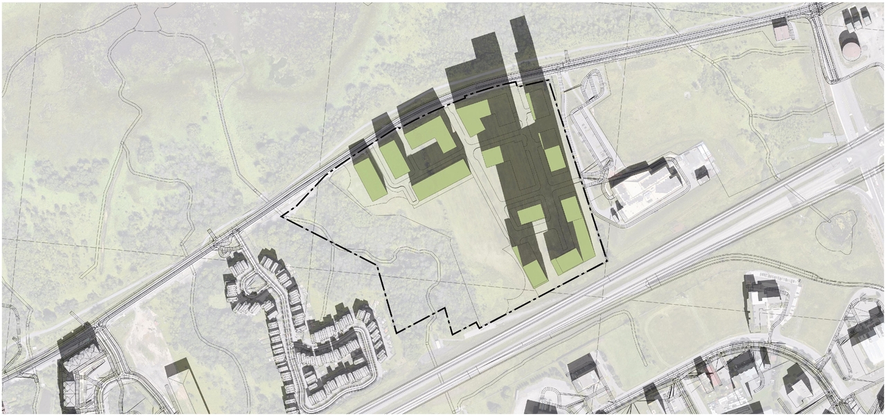 Construction site plan for project from page 57 of the file '2025-06-02 - Design Brief - D02-02-25-0037'