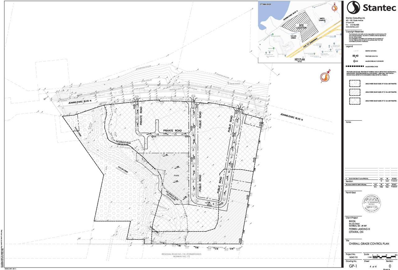 Construction site plan for project from page 64 of the file '2025-06-02 - Design Brief - D02-02-25-0037'
