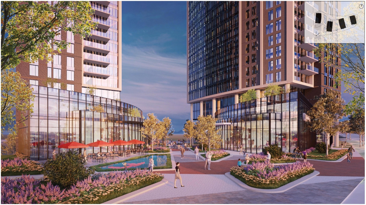 Rendering of building from page 67 of the file '2025-06-02 - Design Brief - D02-02-25-0038'