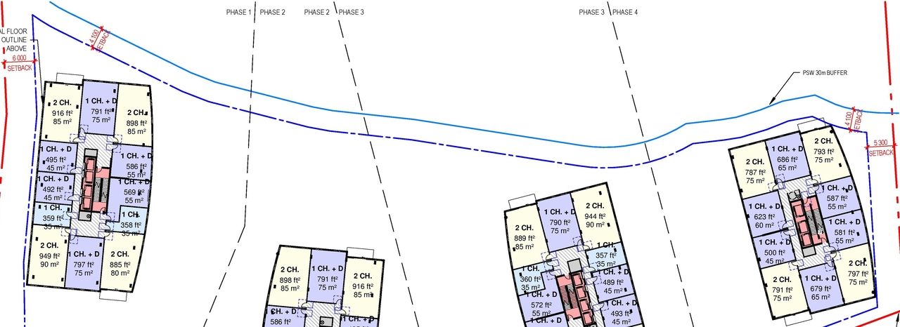 Construction site plan for project from page 46 of the file '2025-10-07 - Design Brief - D02-02-25-0038'