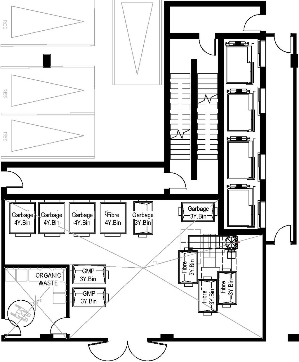 Floor plan for project from page 51 of the file '2025-10-07 - Design Brief - D02-02-25-0038'