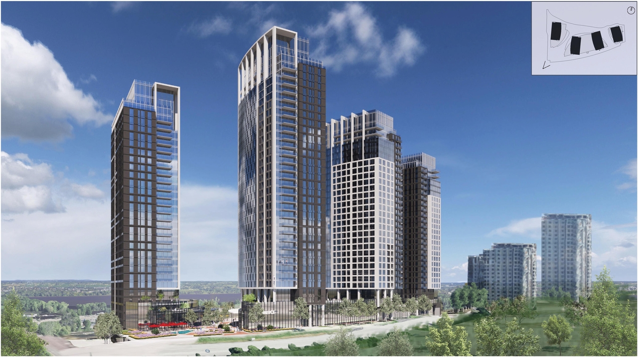 Rendering of building from page 72 of the file '2025-10-07 - Design Brief - D02-02-25-0038'