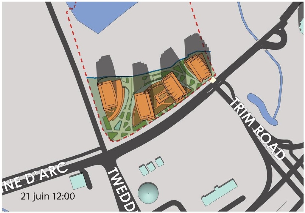 Construction site plan for project from page 87 of the file '2025-10-07 - Design Brief - D02-02-25-0038'