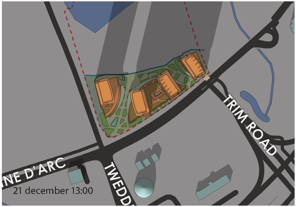 Construction site plan for project from page 87 of the file '2025-10-07 - Design Brief - D02-02-25-0038'