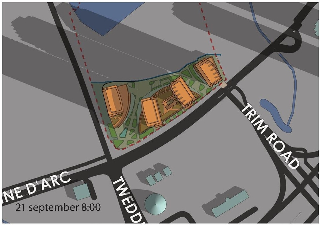 Construction site plan for project from page 87 of the file '2025-10-07 - Design Brief - D02-02-25-0038'