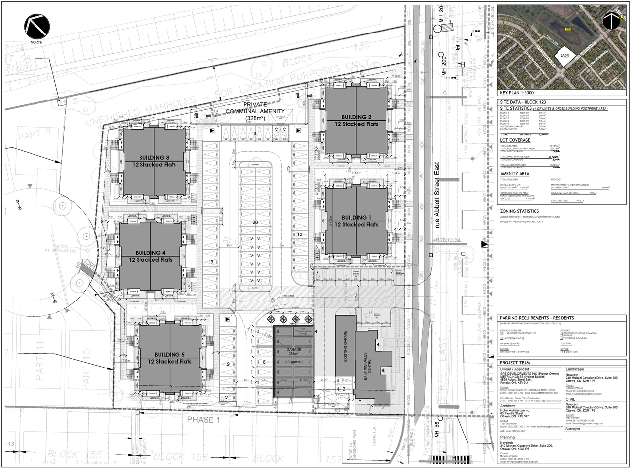 Construction site plan for project from page 18 of the file '2025-06-17 - Urban Design Brief - D02-02-25-0040'