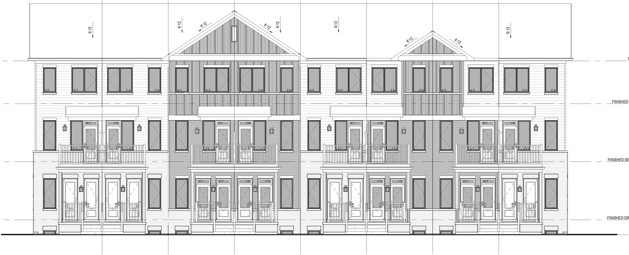 Rendering of building from page 21 of the file '2025-07-02 - Urban Design Brief - D02-02-25-0045'
