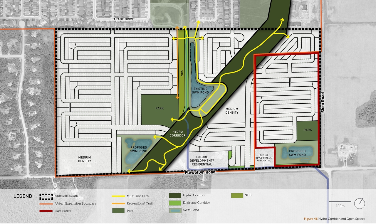 Construction site plan for project from page 49 of the file '2025-07-02 - Urban Design Brief - D02-02-25-0045'