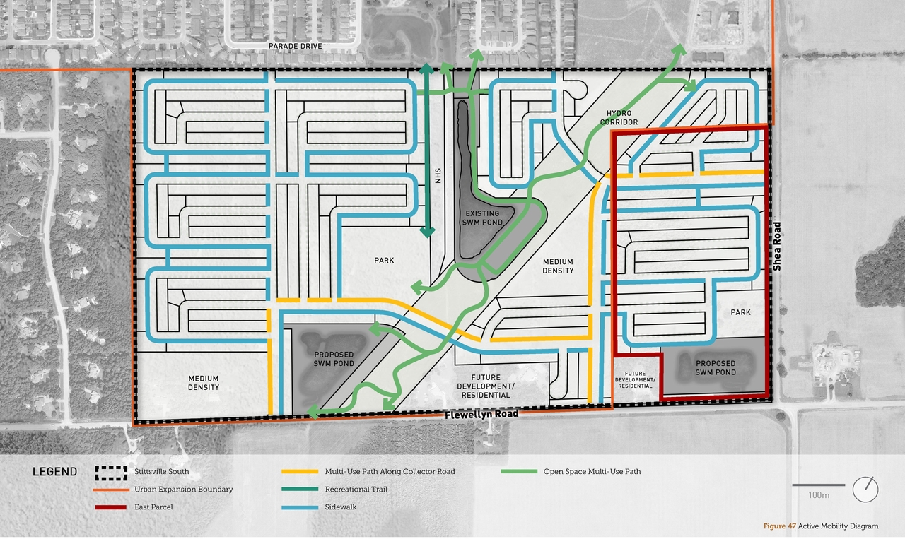 Construction site plan for project from page 51 of the file '2025-07-02 - Urban Design Brief - D02-02-25-0045'