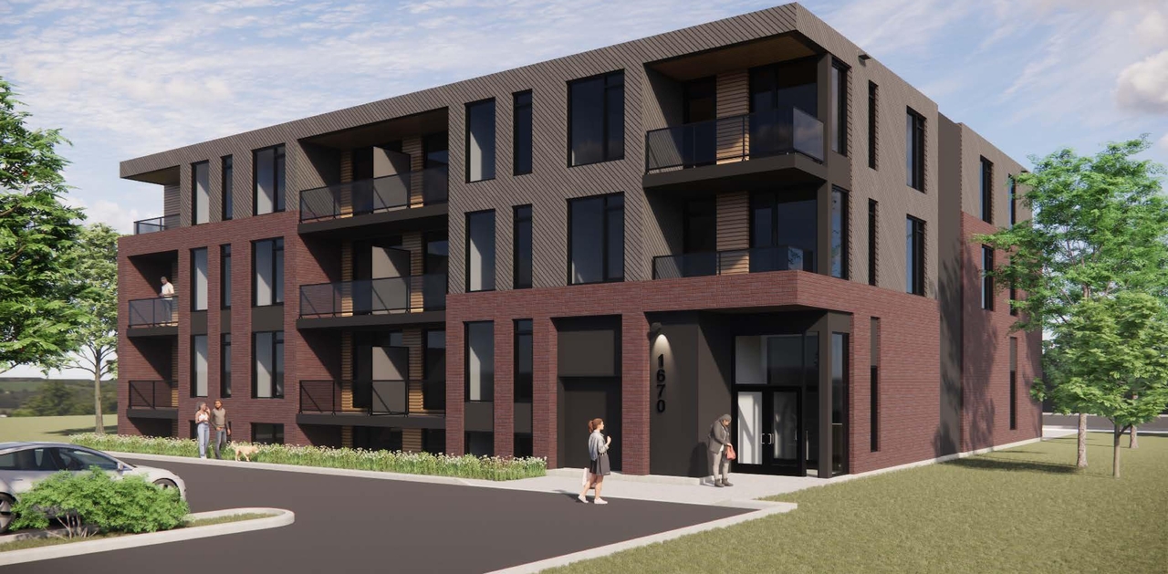 Rendering of building from page 1 of the file '2025-08-19 - Renderings - D02-02-25-0060'