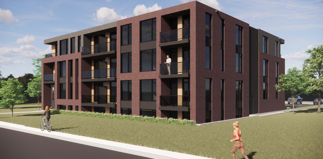 Rendering of building from page 4 of the file '2025-08-19 - Renderings - D02-02-25-0060'