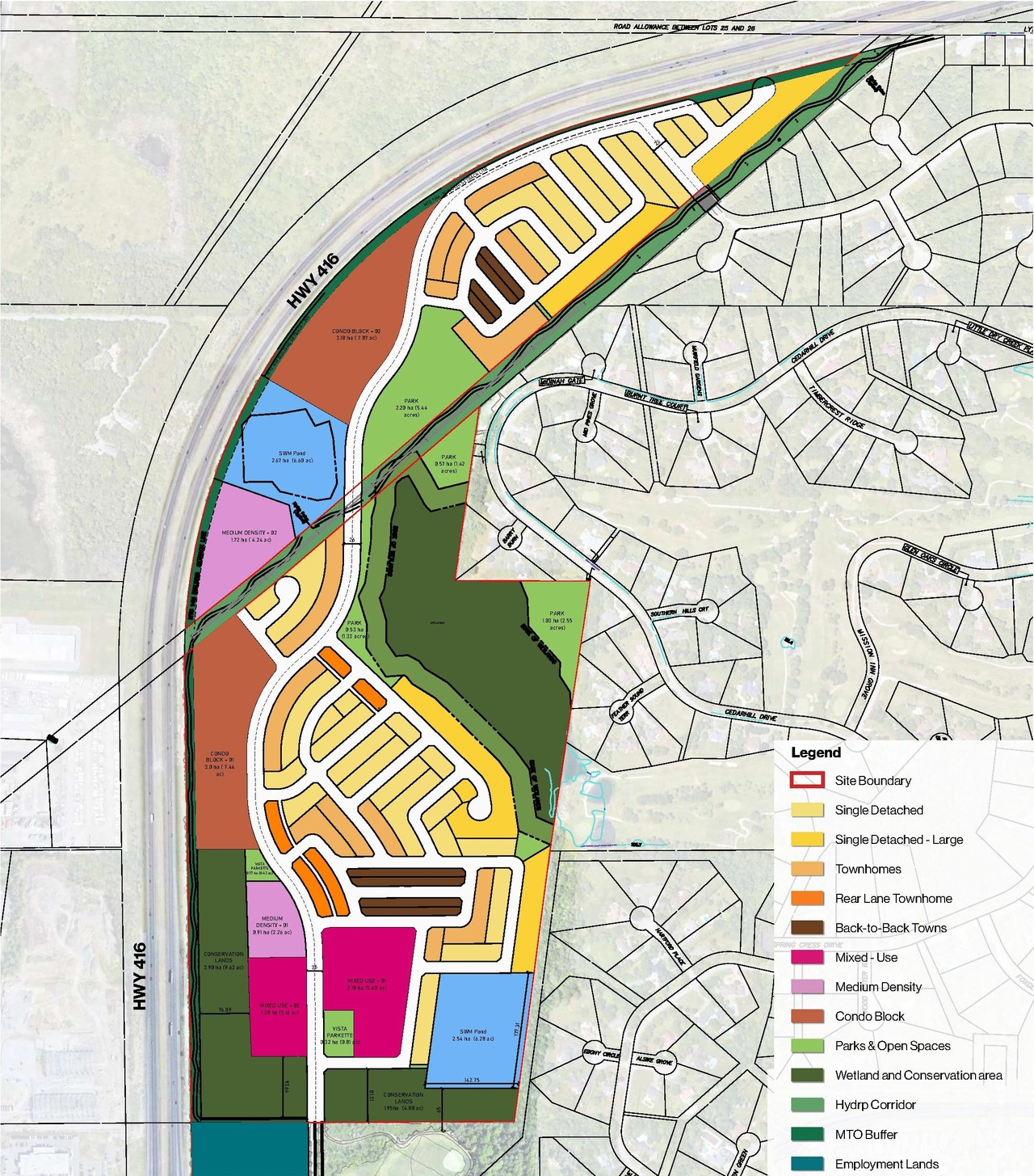 Construction site plan for project from page 20 of the file '2025-08-22 - Urban Design Brief - D02-02-25-0061'