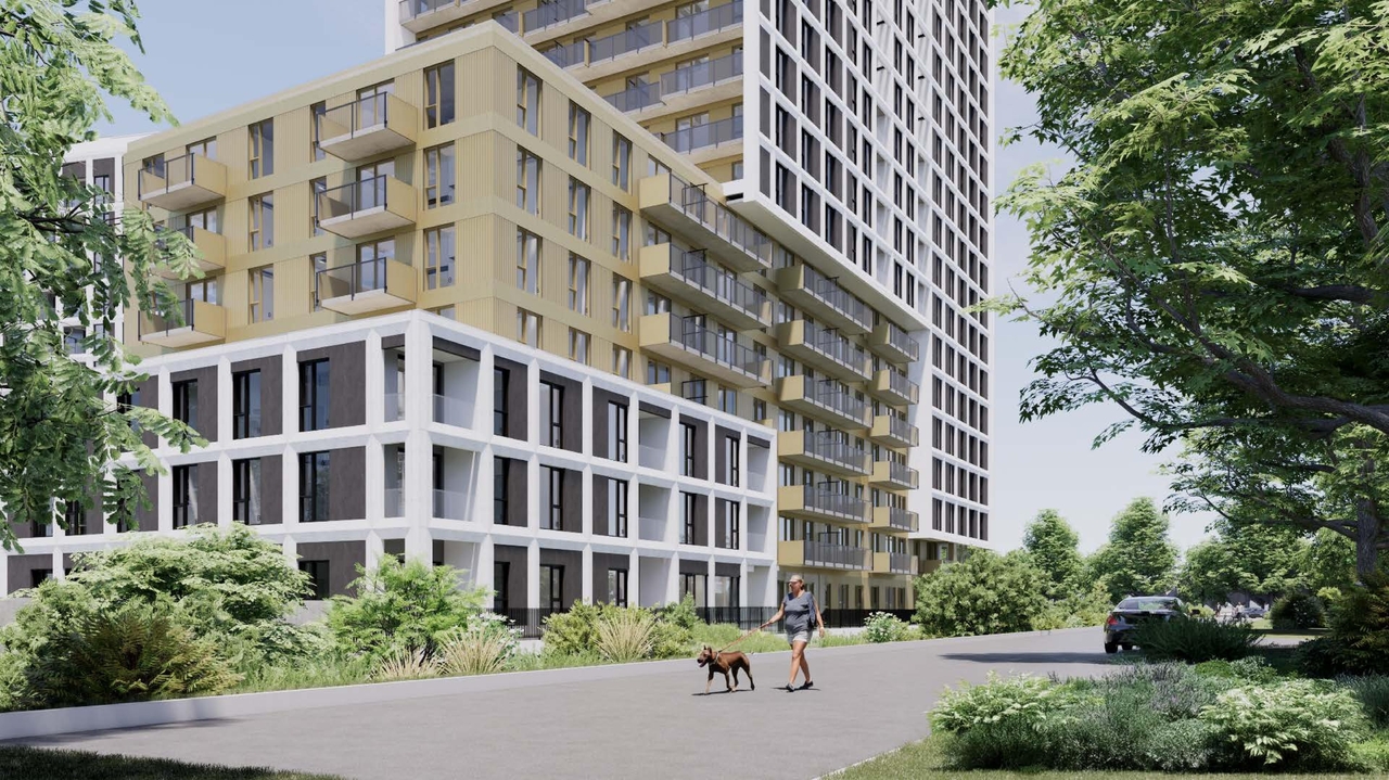 Rendering of building from page 6 of the file '2025-11-07 - RENDERS - D02-02-25-0063'