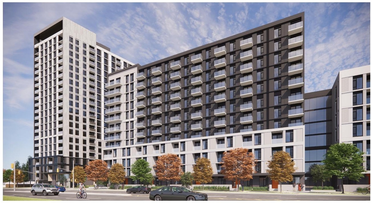 Rendering of building from page 35 of the file '2025-09-02 - Urban Design Review Panel Report - D02-02-25-0063'