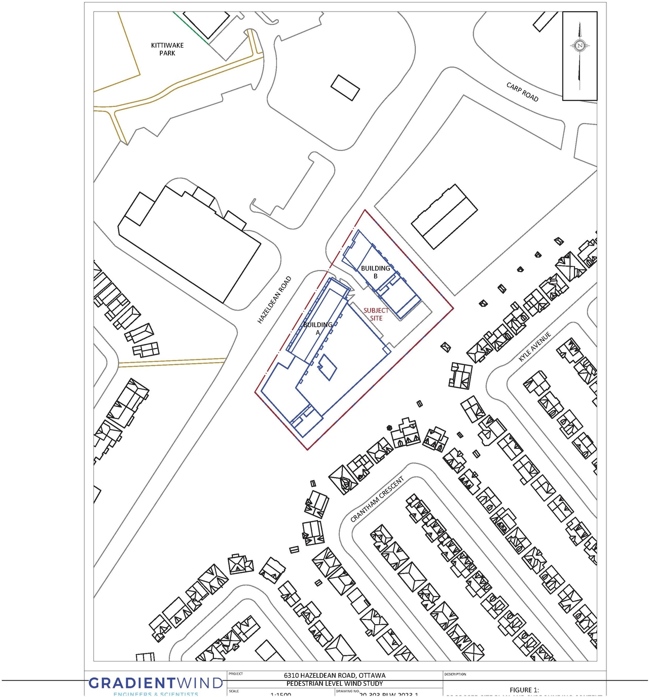 Construction site plan for project from page 93 of the file '2025-09-02 - Urban Design Review Panel Report - D02-02-25-0063'