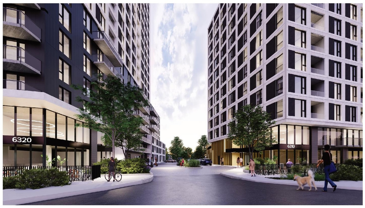 Rendering of building from page 32 of the file '2025-09-02 - Design Brief - D02-02-25-0063'