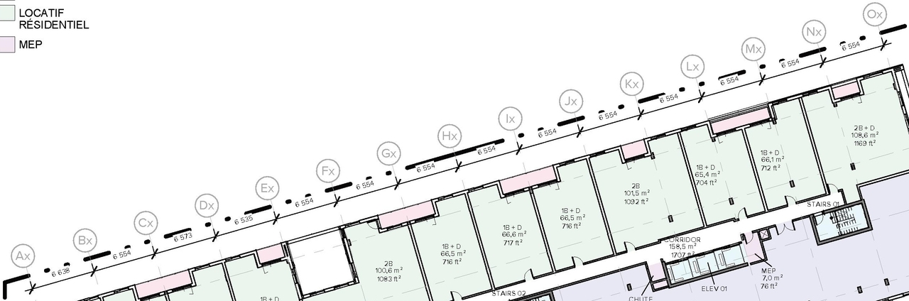 Floor plan for project from page 61 of the file '2025-09-02 - Design Brief - D02-02-25-0063'