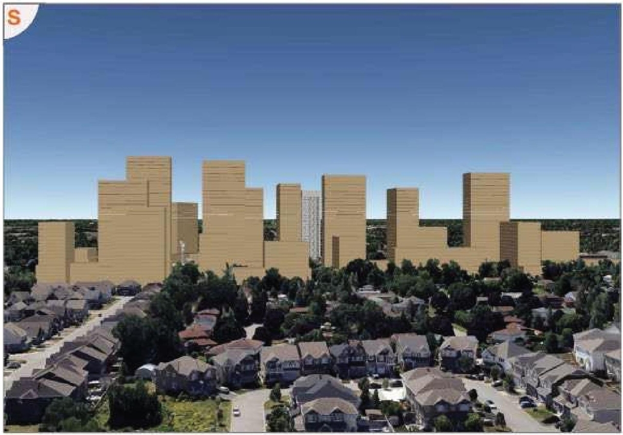 Rendering of building from page 9 of the file '2025-11-17 - Urban Design Brief - D02-02-25-0070'