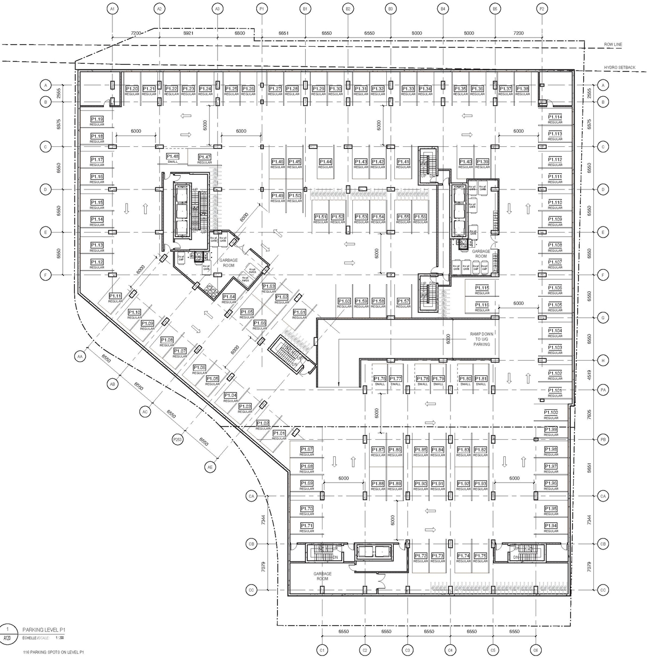 Floor plan for project from page 21 of the file '2025-11-17 - Urban Design Brief - D02-02-25-0070'