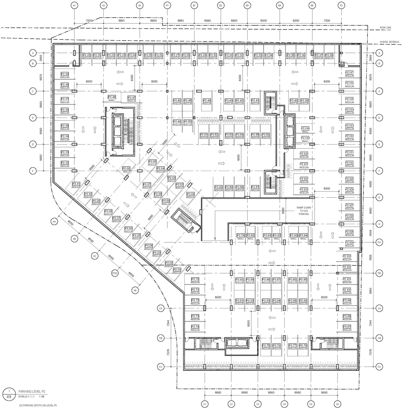 Floor plan for project from page 21 of the file '2025-11-17 - Urban Design Brief - D02-02-25-0070'