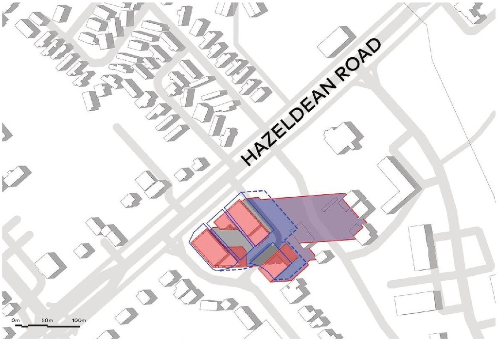 Construction site plan for project from page 33 of the file '2025-11-17 - Urban Design Brief - D02-02-25-0070'