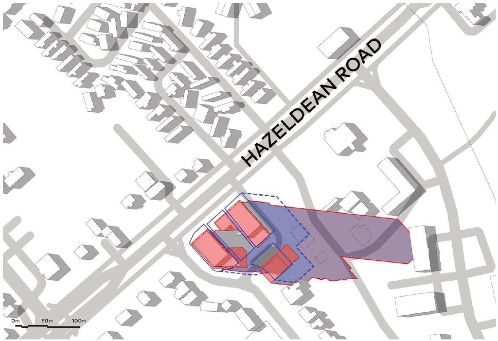 Construction site plan for project from page 33 of the file '2025-11-17 - Urban Design Brief - D02-02-25-0070'