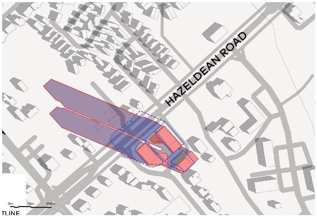 Construction site plan for project from page 34 of the file '2025-11-17 - Urban Design Brief - D02-02-25-0070'