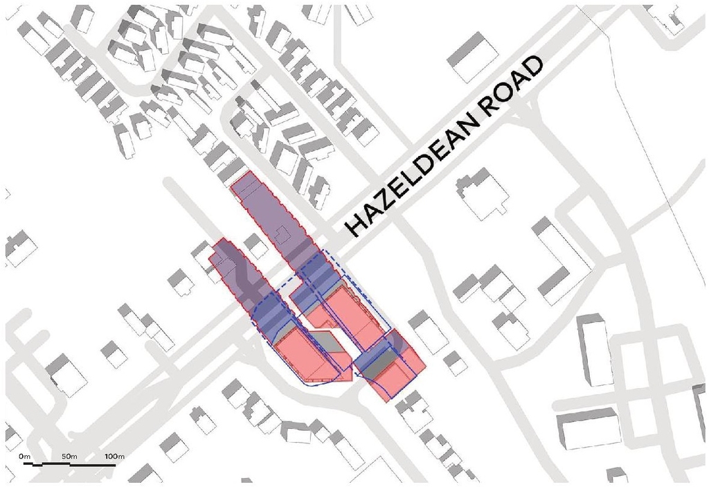 Construction site plan for project from page 34 of the file '2025-11-17 - Urban Design Brief - D02-02-25-0070'