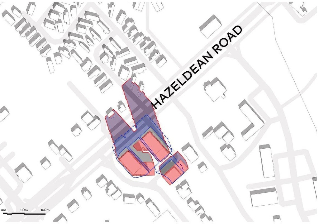Construction site plan for project from page 34 of the file '2025-11-17 - Urban Design Brief - D02-02-25-0070'