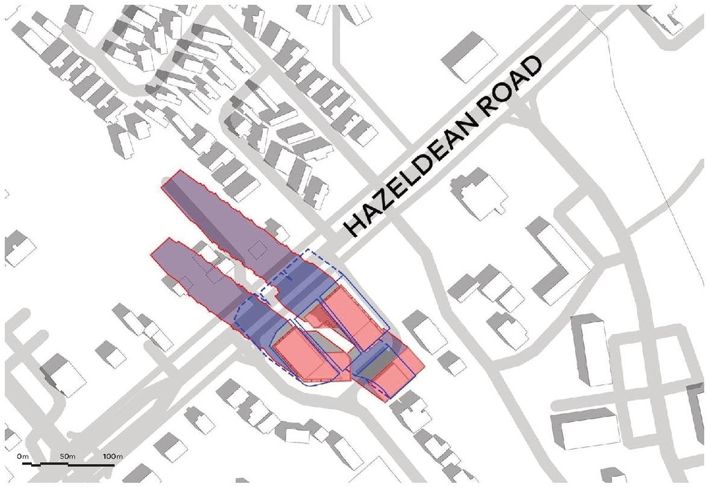 Construction site plan for project from page 34 of the file '2025-11-17 - Urban Design Brief - D02-02-25-0070'