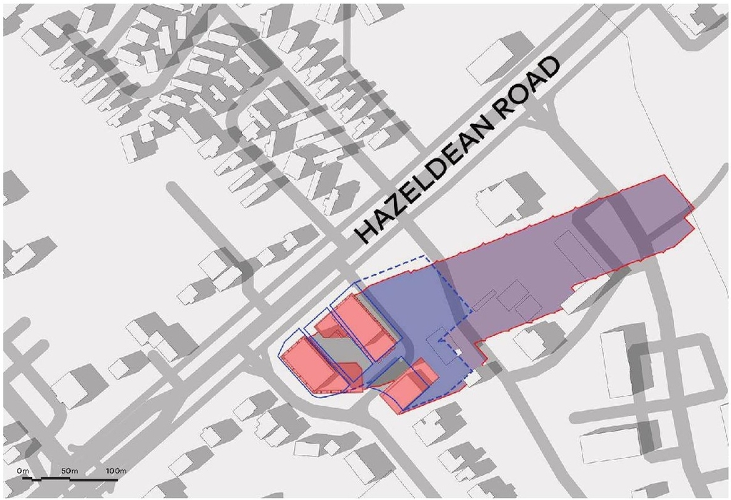 Construction site plan for project from page 35 of the file '2025-11-17 - Urban Design Brief - D02-02-25-0070'