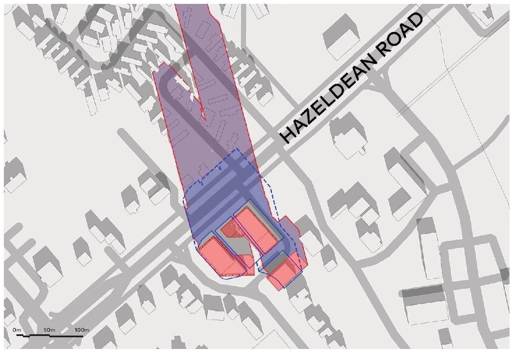 Construction site plan for project from page 36 of the file '2025-11-17 - Urban Design Brief - D02-02-25-0070'