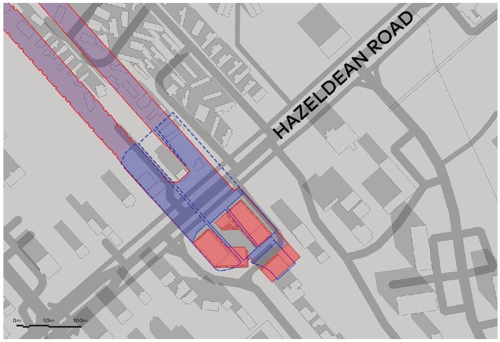 Construction site plan for project from page 36 of the file '2025-11-17 - Urban Design Brief - D02-02-25-0070'