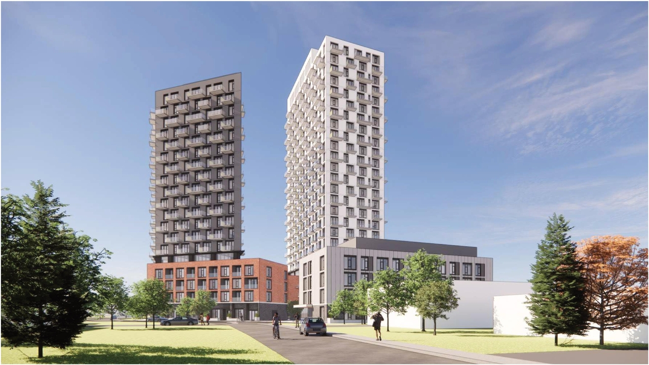 Rendering of building from page 24 of the file '2025-10-28 - UDRP Report - D02-02-25-0070'