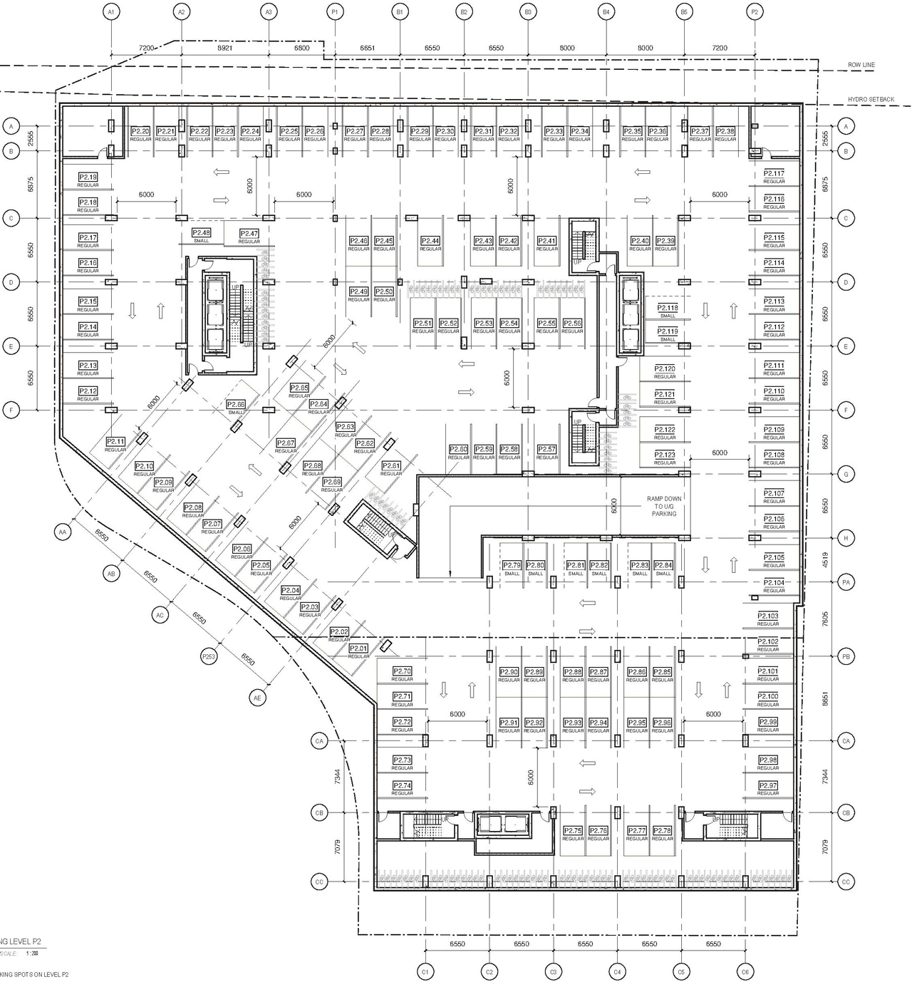 Floor plan for project from page 30 of the file '2025-10-28 - UDRP Report - D02-02-25-0070'