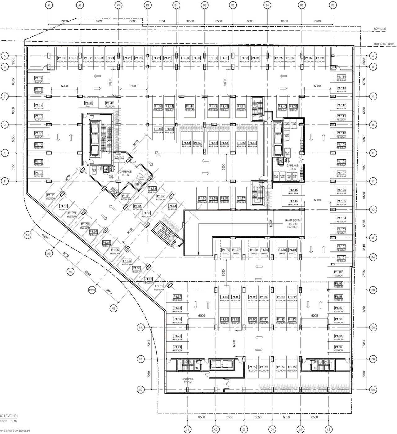 Floor plan for project from page 31 of the file '2025-10-28 - UDRP Report - D02-02-25-0070'