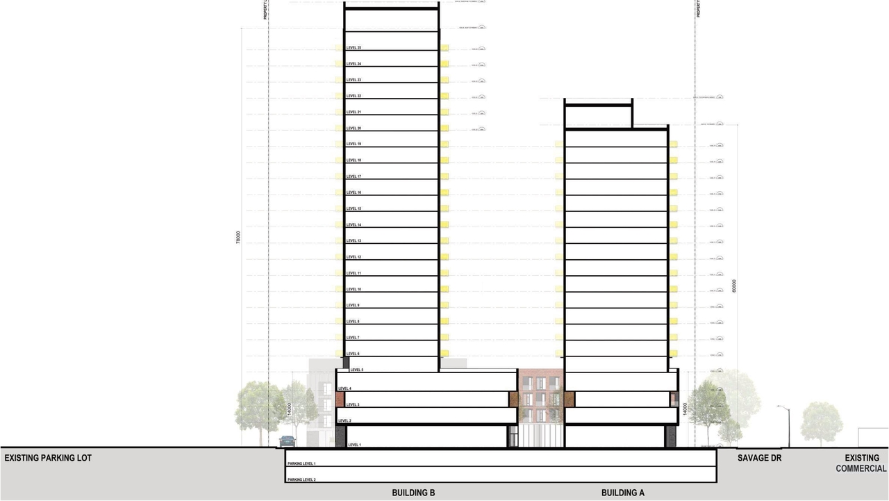Rendering of building from page 44 of the file '2025-10-28 - UDRP Report - D02-02-25-0070'