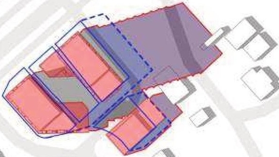 Construction site plan for project from page 48 of the file '2025-10-28 - UDRP Report - D02-02-25-0070'