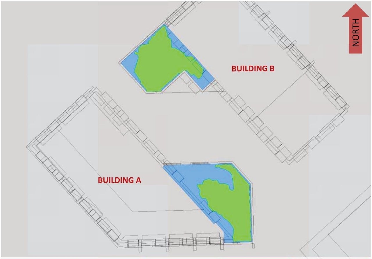 Construction site plan for project from page 54 of the file '2025-10-28 - UDRP Report - D02-02-25-0070'