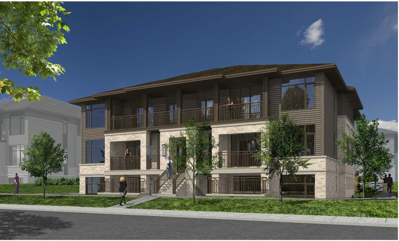 Rendering of building from page 1 of the file '2025-12-04 - Urban Design Brief - D02-02-25-0090'