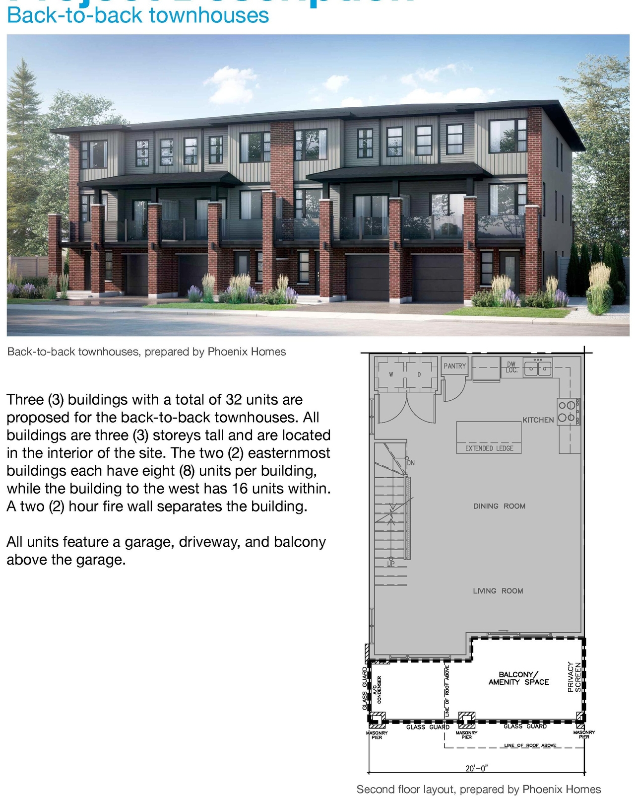 Rendering of building from page 4 of the file '2025-12-04 - Urban Design Brief - D02-02-25-0090'