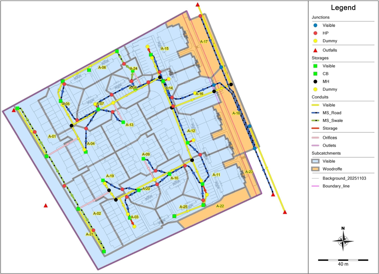 Construction site plan for project from page 86 of the file '2025-12-04 - Servicing Design Brief - D02-02-25-0090'