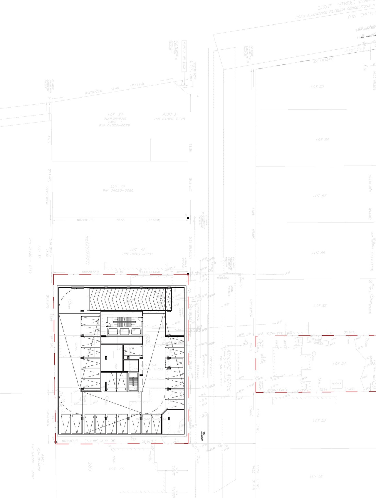 Floor plan for project from page 27 of the file '2025-12-15 - Urban Design Brief - D01-01-25-0025 & D02-02-25-0097'