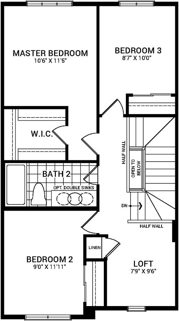 Floor plan for project from page 1 of the file '2022-07-21 - Citrus Floor Plan - D07-04-22-0009'