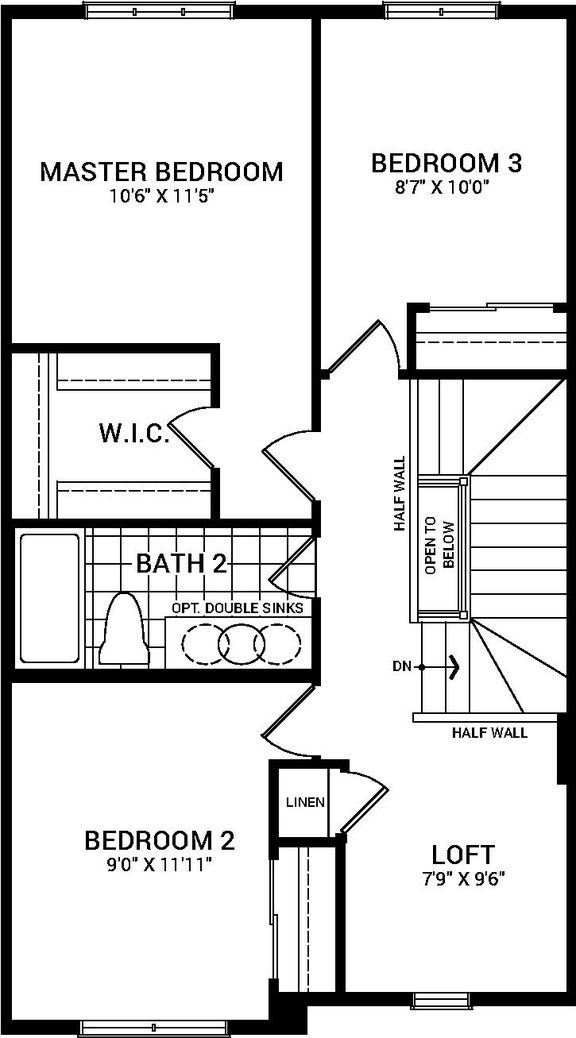 Floor plan for project from page 1 of the file '2022-07-21 - Citrus Floor Plan - D07-04-22-0009'