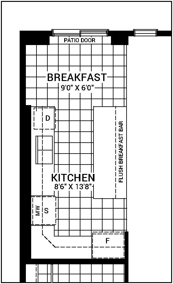Floor plan for project from page 4 of the file '2022-07-21 - Tahoe End Unit Floor Plan - D07-04-22-0009'