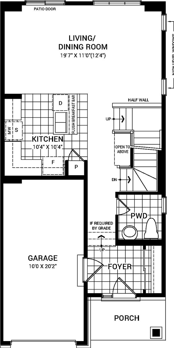 Floor plan for project from page 1 of the file '2022-07-21 - Laguna End Unit Floor Plan - D07-04-22-0009'
