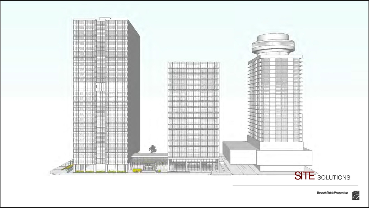 Rendering of building from page 11 of the file 'Design Brief D07-12-09-0212'