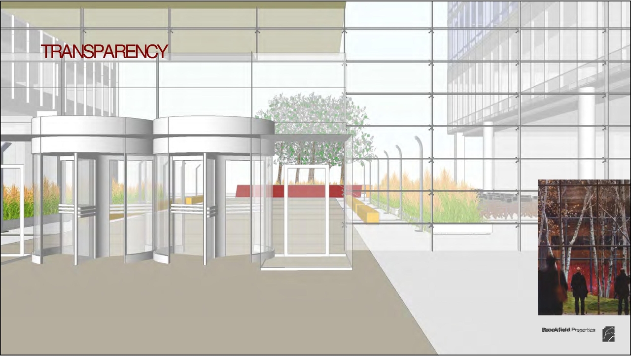 Rendering of building from page 16 of the file 'Design Brief D07-12-09-0212'