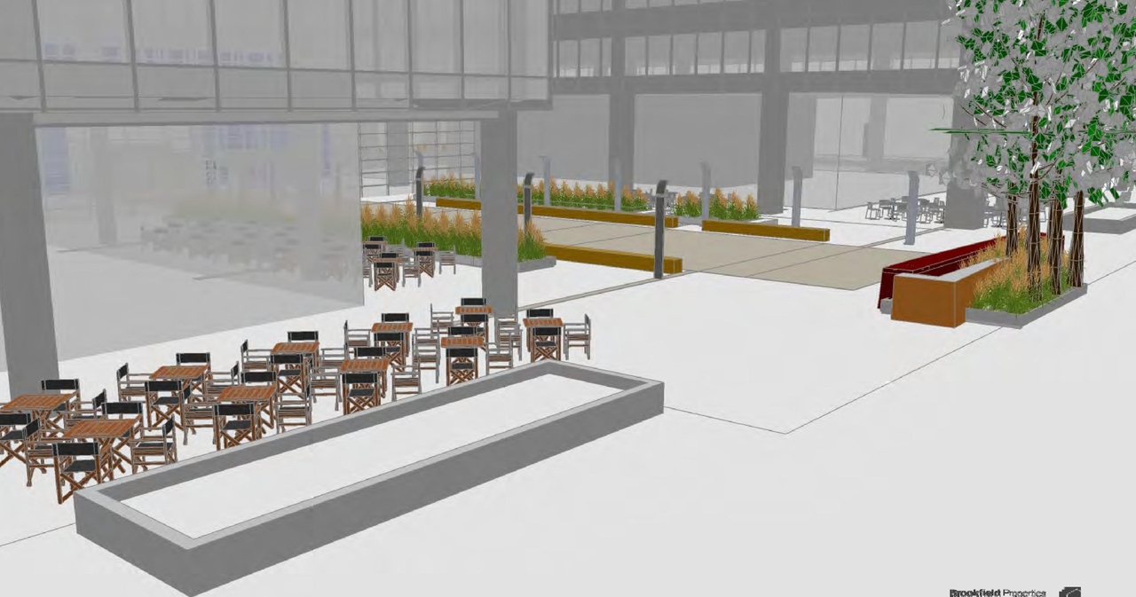 Rendering of building from page 24 of the file 'Design Brief D07-12-09-0212'